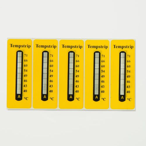 etiketten temperatur messen