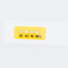 k tempastrip unumkehrbar tempastrip temperaturindikatoren unumkehrbar aufkleber 8