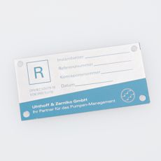 klein6 graviert edelstahl